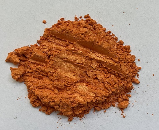 satin orange yellow