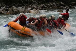 rafting